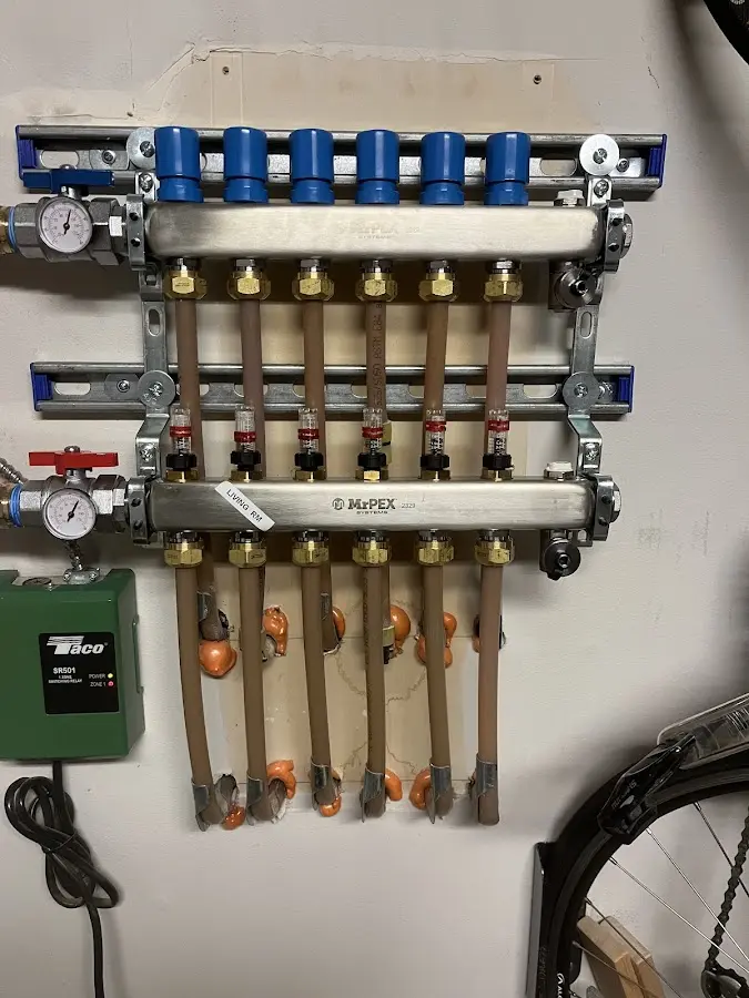 Plumber performing Water Heater Repair at a residential property in Pensacola